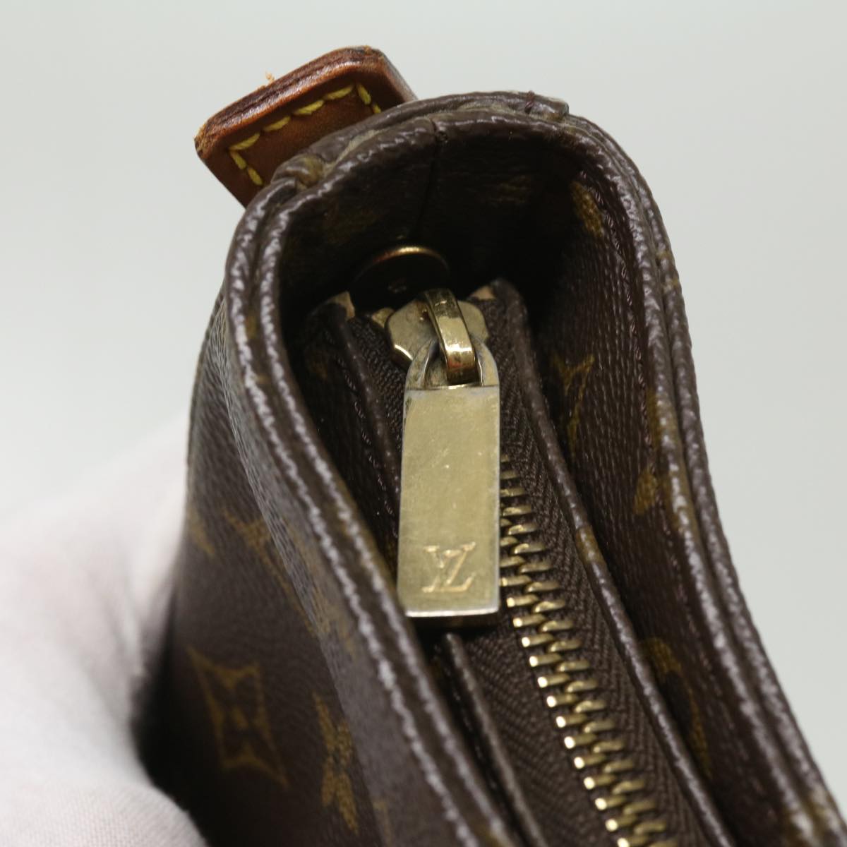 LOUIS VUITTON Monogram Looping GM Shoulder Bag M51145 LV Auth 32132