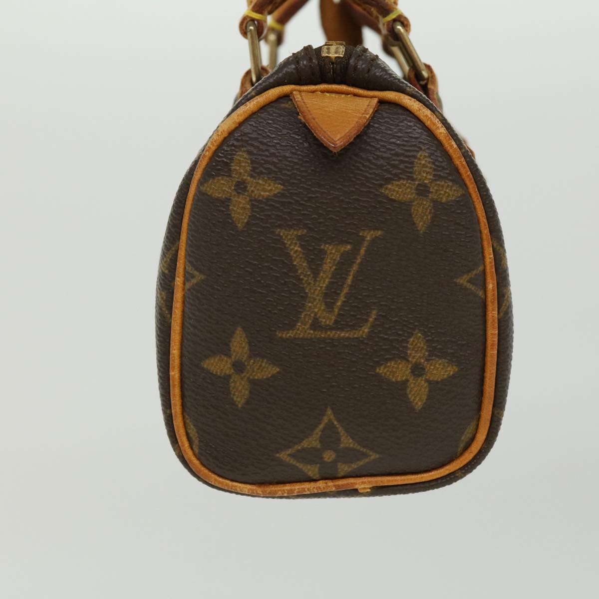 LOUIS VUITTON Monogram Mini Speedy Hand Bag M41534 LV Auth 32133