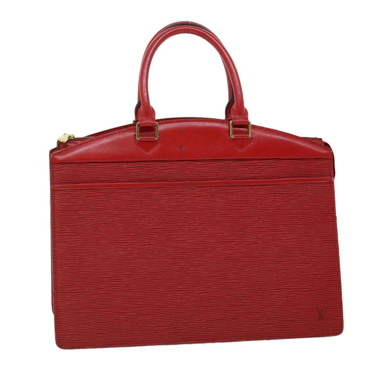 LOUIS VUITTON Epi Riviera Hand Bag Red M48187 LV Auth 32156