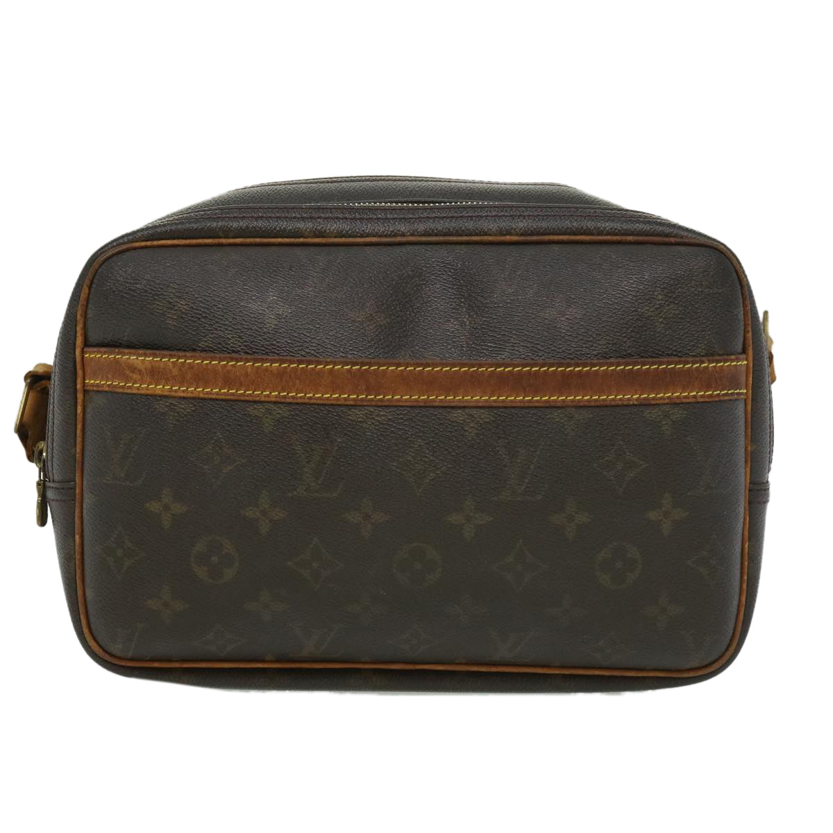 LOUIS VUITTON Monogram Reporter PM Shoulder Bag M45254 LV Auth 32169