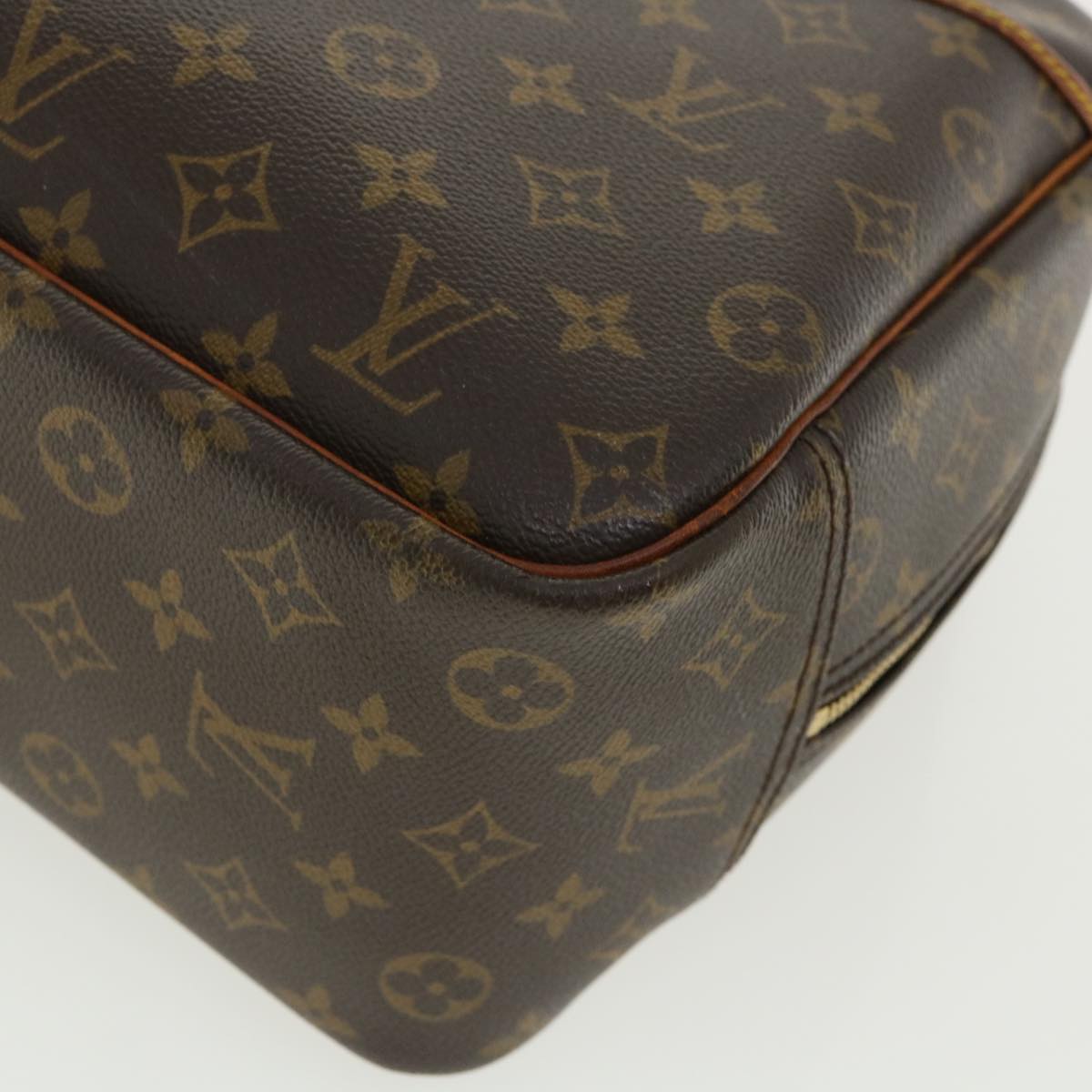 LOUIS VUITTON Monogram Deauville Hand Bag M47270 LV Auth 32171