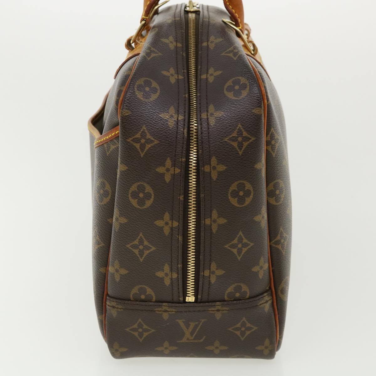 LOUIS VUITTON Monogram Deauville Hand Bag M47270 LV Auth 32171