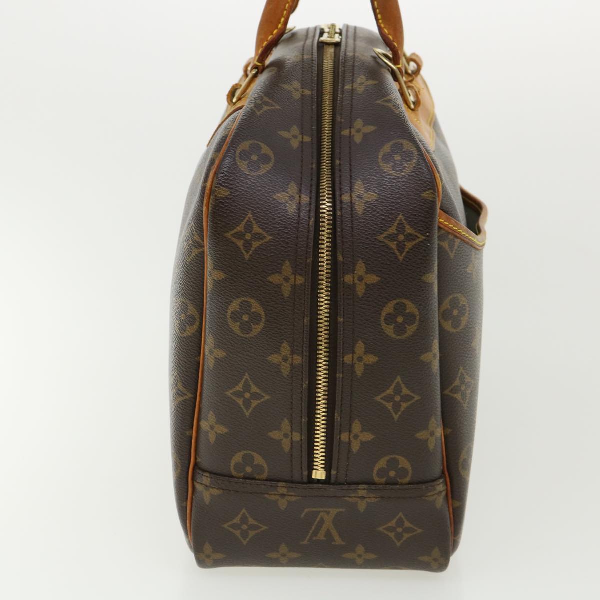 LOUIS VUITTON Monogram Deauville Hand Bag M47270 LV Auth 32171