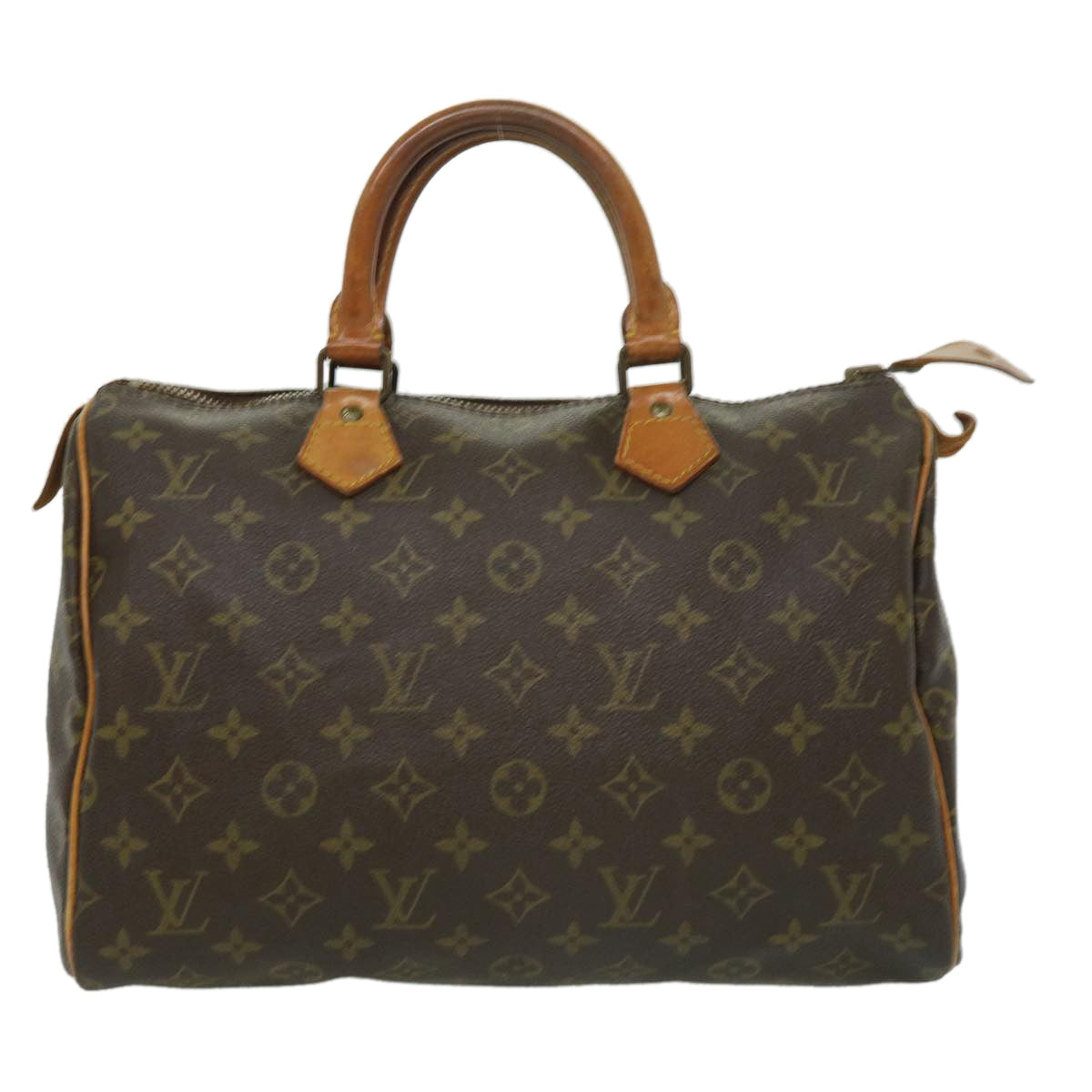 LOUIS VUITTON Monogram Speedy 30 Hand Bag M41526 LV Auth 32184