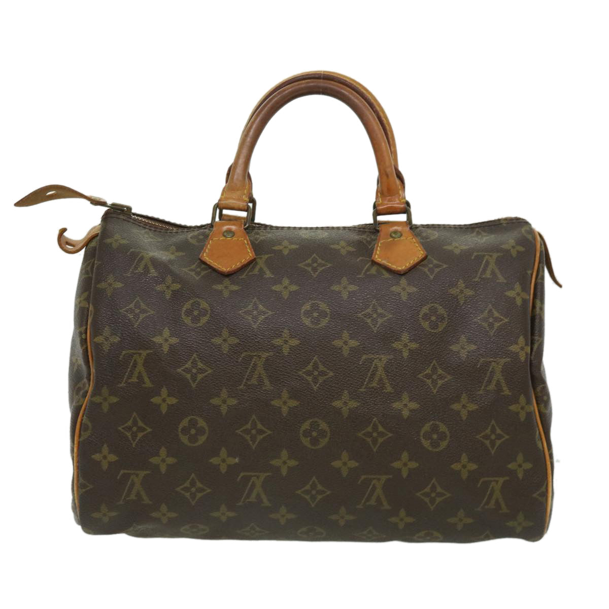 LOUIS VUITTON Monogram Speedy 30 Hand Bag M41526 LV Auth 32184