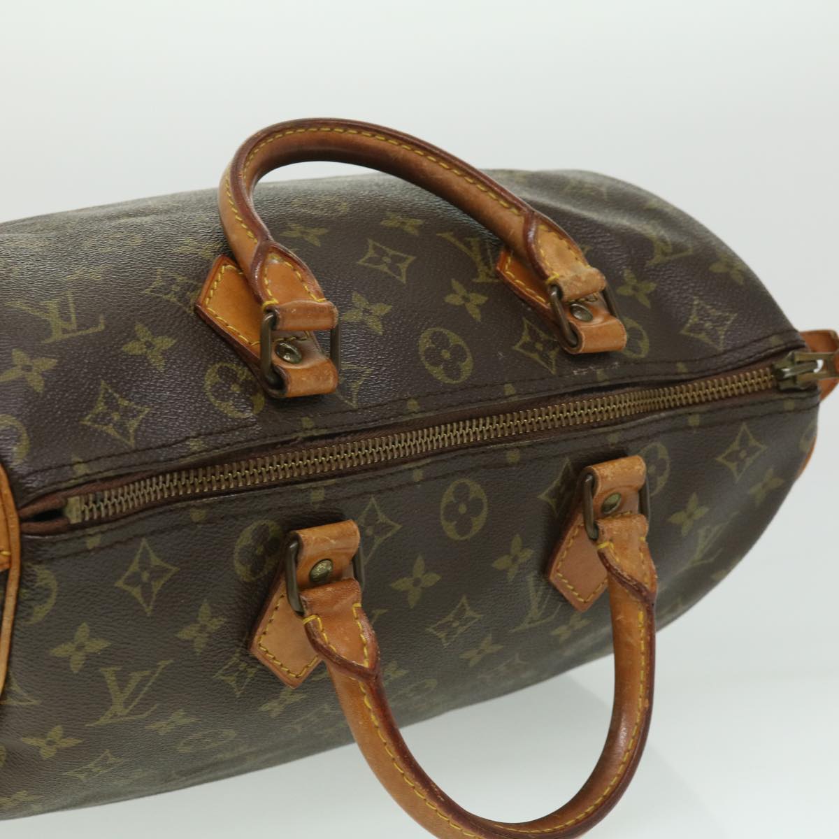 LOUIS VUITTON Monogram Speedy 30 Hand Bag M41526 LV Auth 32184