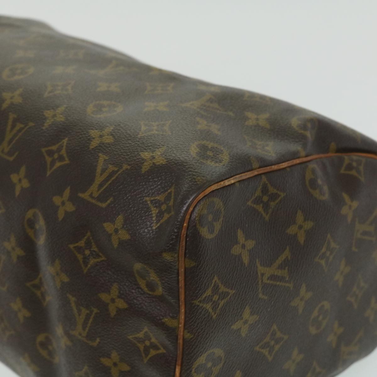 LOUIS VUITTON Monogram Speedy 35 Hand Bag M41524 LV Auth 32185