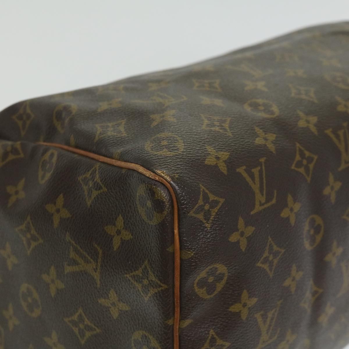 LOUIS VUITTON Monogram Speedy 35 Hand Bag M41524 LV Auth 32185