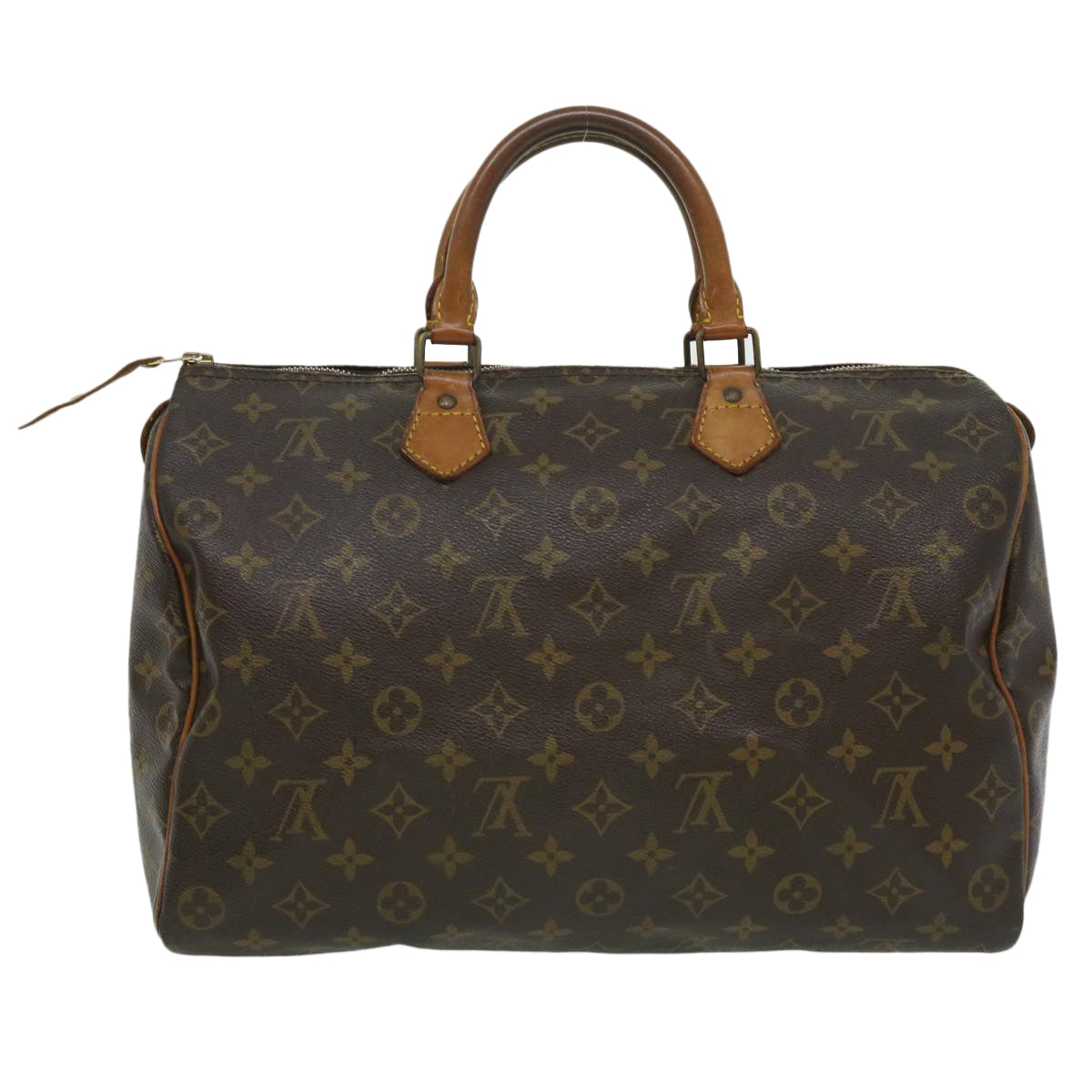 LOUIS VUITTON Monogram Speedy 35 Hand Bag M41524 LV Auth 32185 - 0