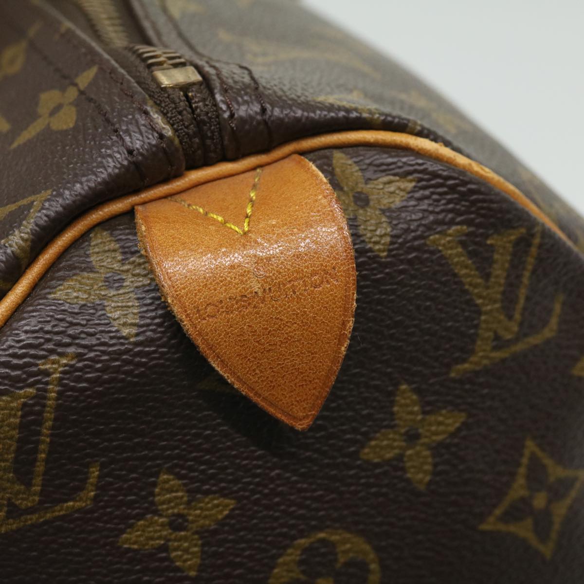 LOUIS VUITTON Monogram Speedy 40 Hand Bag M41522 LV Auth 32186