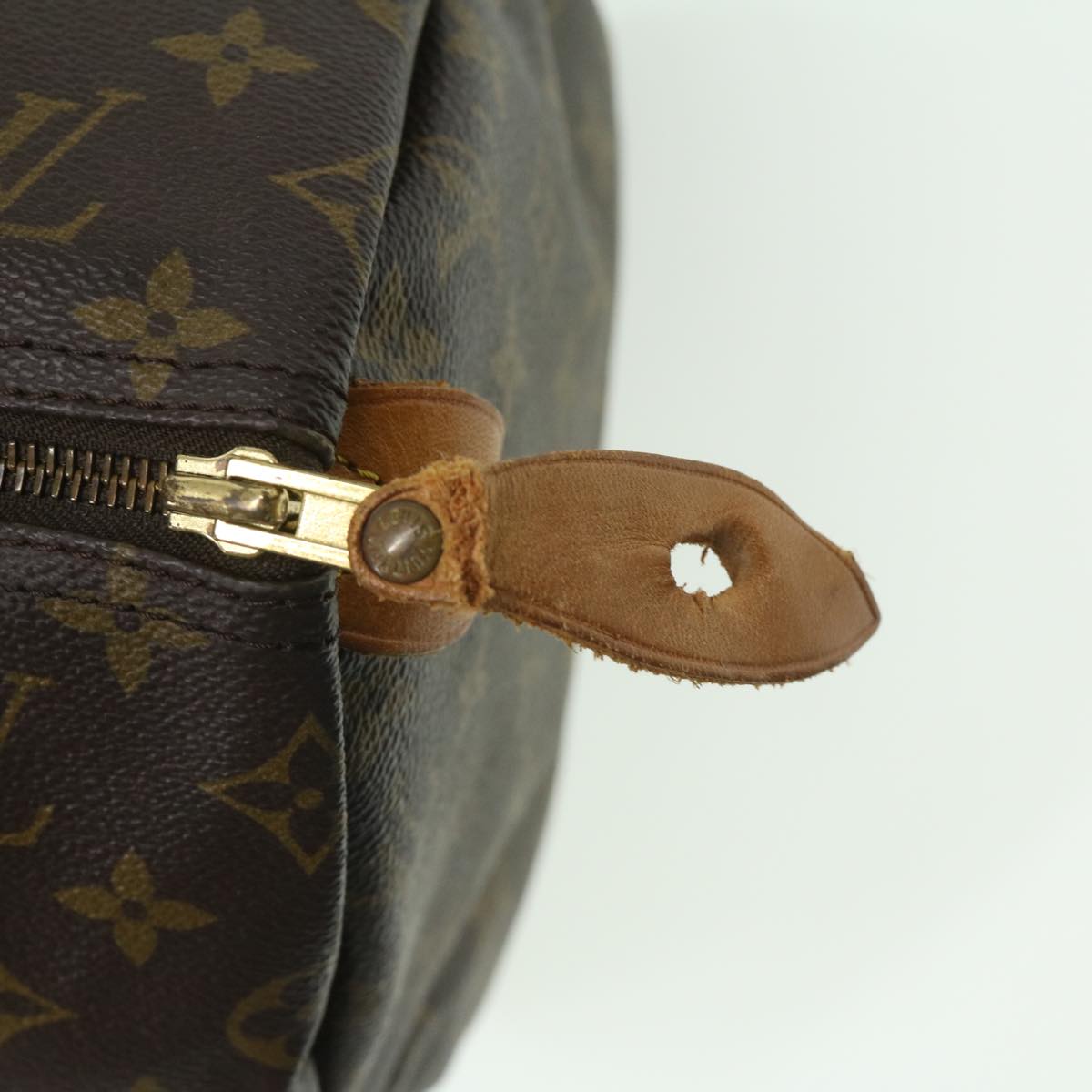 LOUIS VUITTON Monogram Speedy 40 Hand Bag M41522 LV Auth 32186