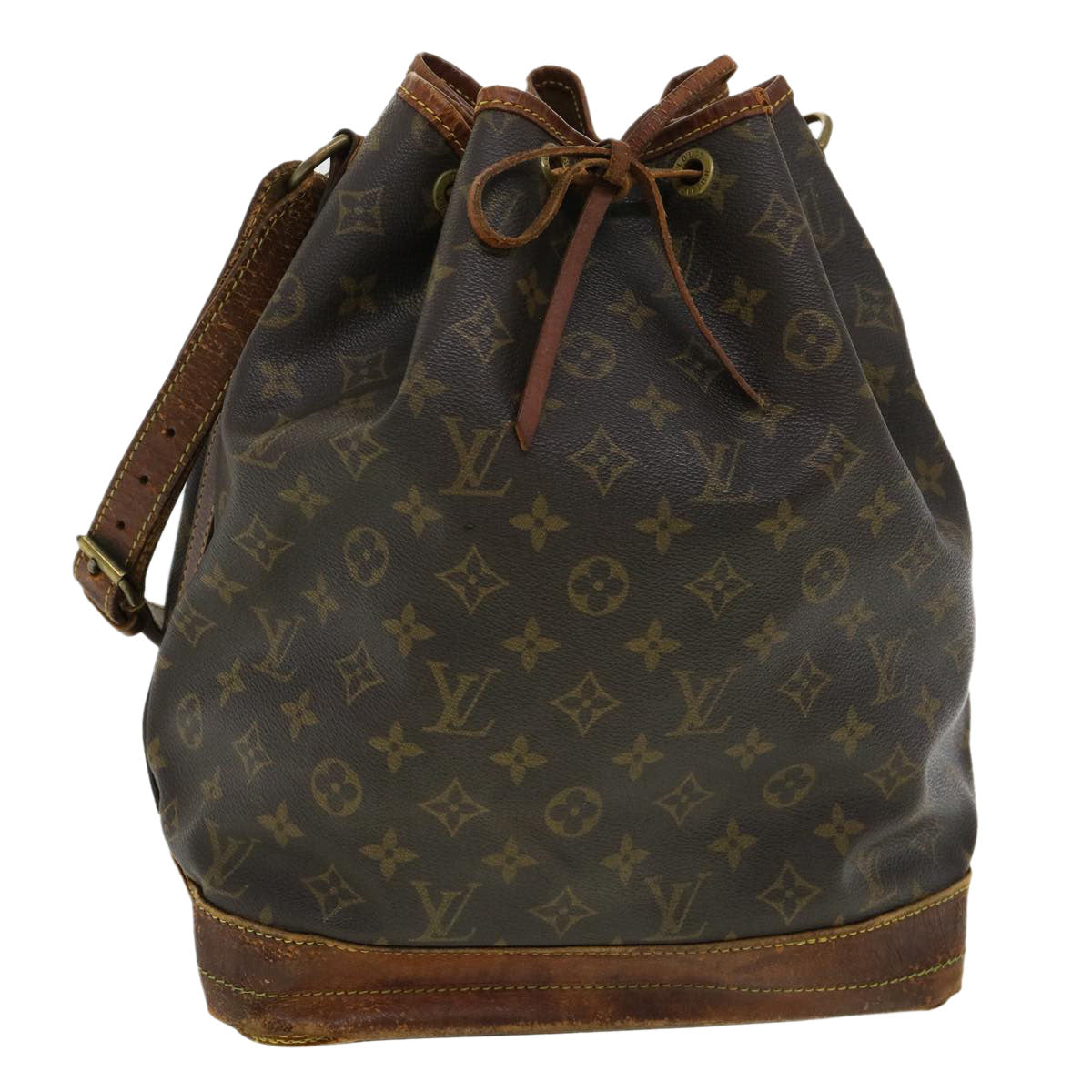 LOUIS VUITTON Monogram Noe Shoulder Bag M42224 LV Auth 32194