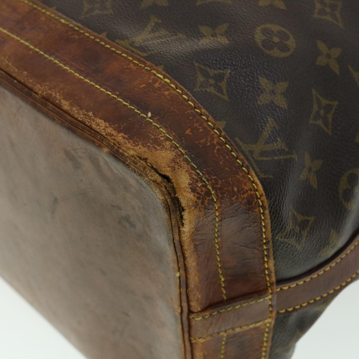 LOUIS VUITTON Monogram Noe Shoulder Bag M42224 LV Auth 32194