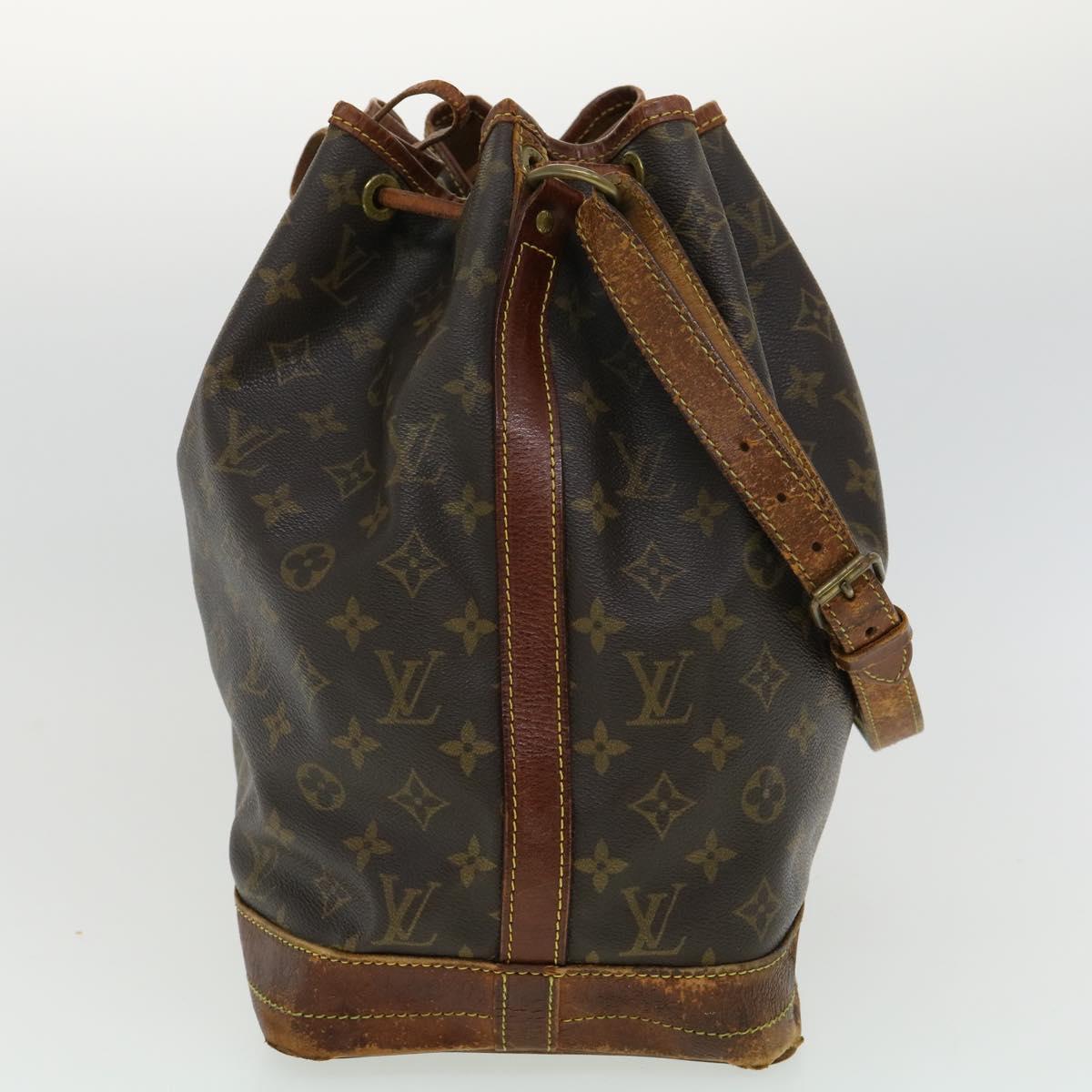 LOUIS VUITTON Monogram Noe Shoulder Bag M42224 LV Auth 32194