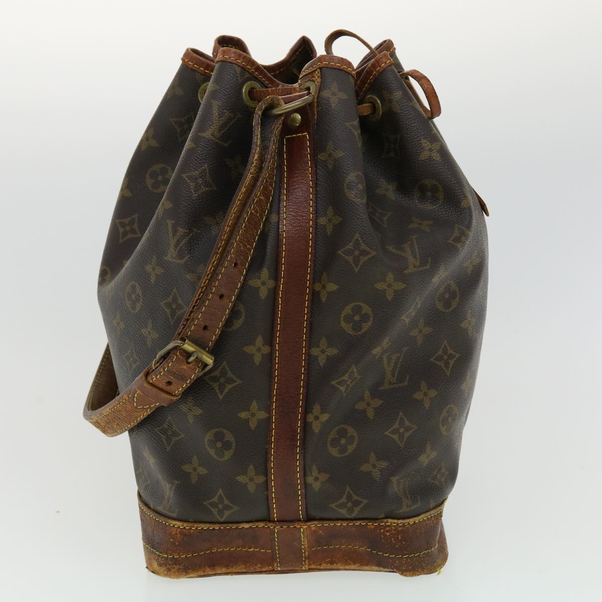 LOUIS VUITTON Monogram Noe Shoulder Bag M42224 LV Auth 32194