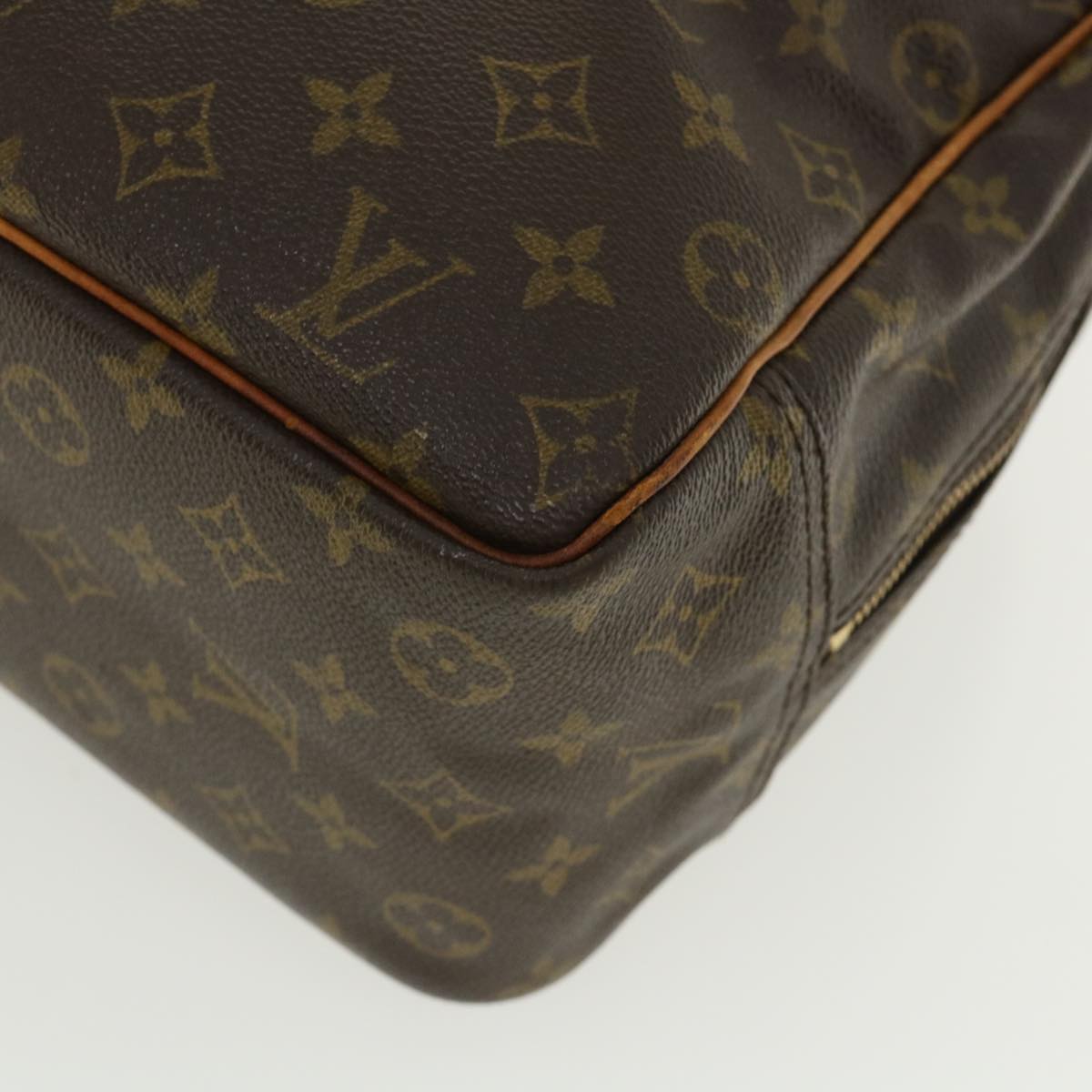 LOUIS VUITTON Monogram Deauville Hand Bag M47270 LV Auth 32213