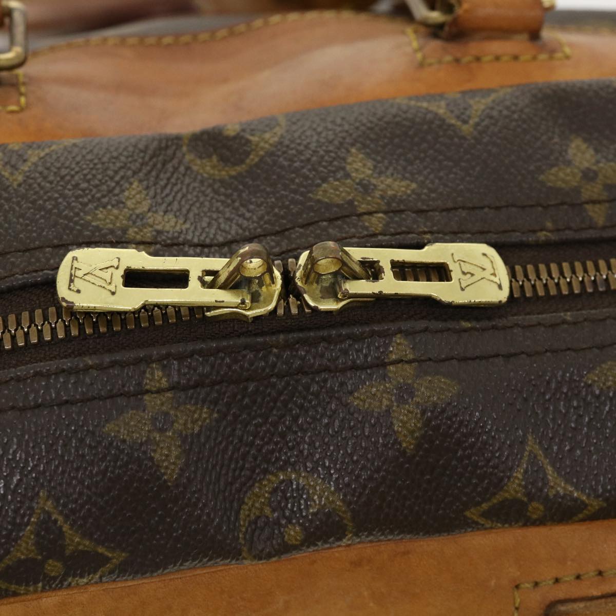 LOUIS VUITTON Monogram Deauville Hand Bag M47270 LV Auth 32213