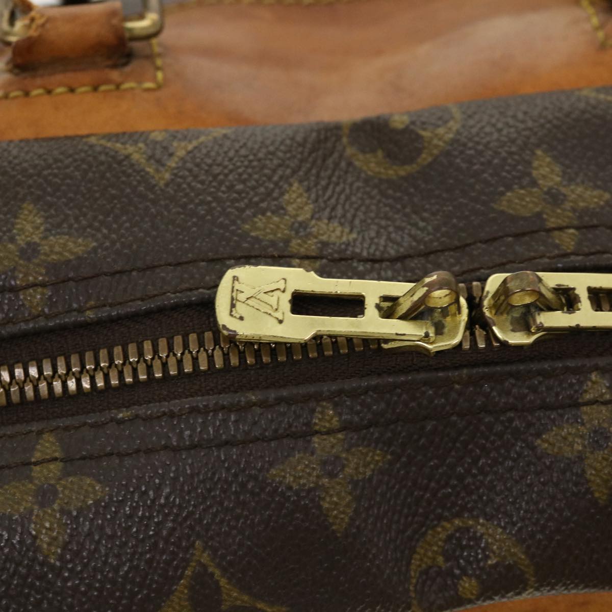 LOUIS VUITTON Monogram Deauville Hand Bag M47270 LV Auth 32213