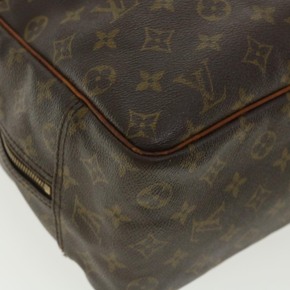 LOUIS VUITTON Monogram Deauville Hand Bag M47270 LV Auth 32214