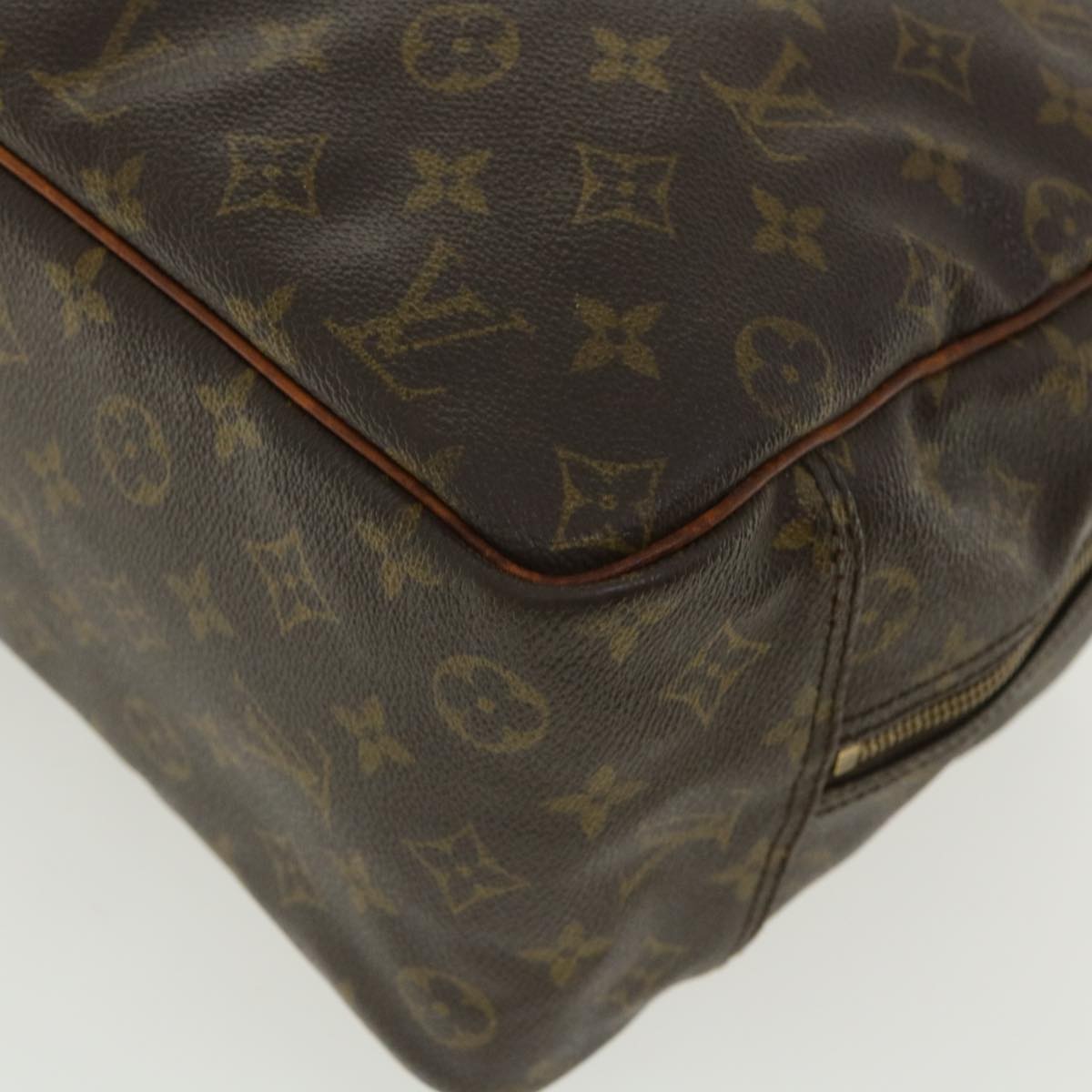 LOUIS VUITTON Monogram Deauville Hand Bag M47270 LV Auth 32214