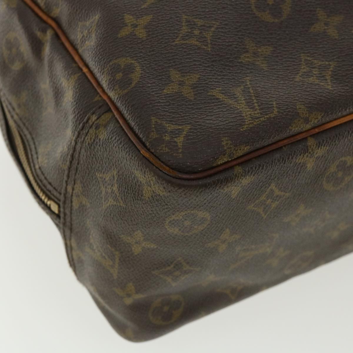 LOUIS VUITTON Monogram Deauville Hand Bag M47270 LV Auth 32214