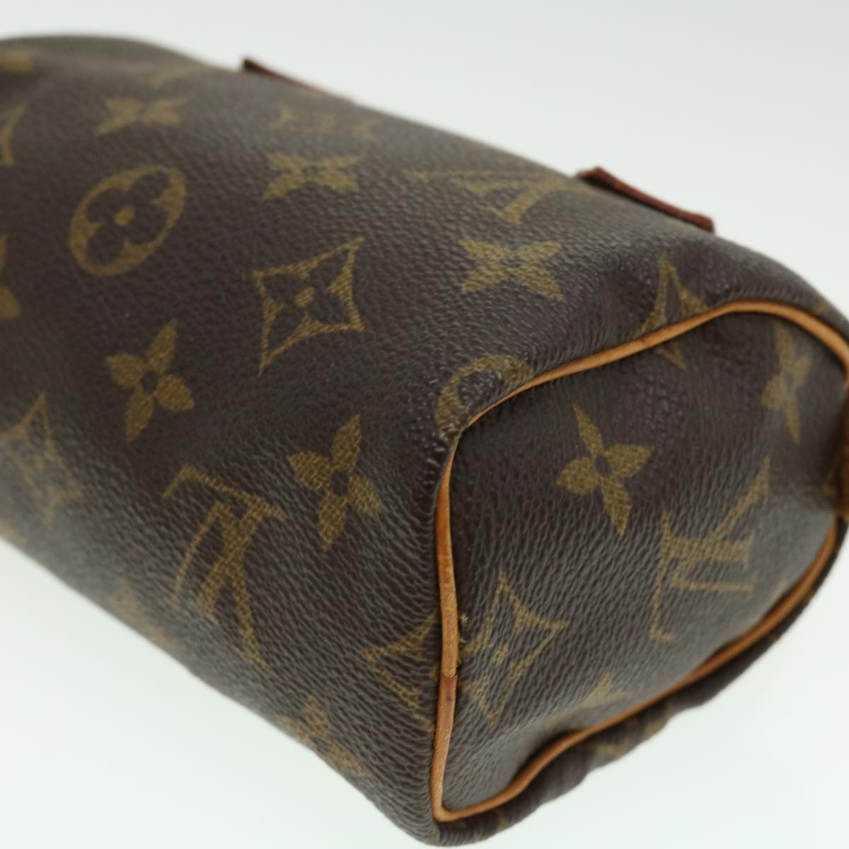 LOUIS VUITTON Monogram Mini Speedy Hand Bag M41534 LV Auth 32247