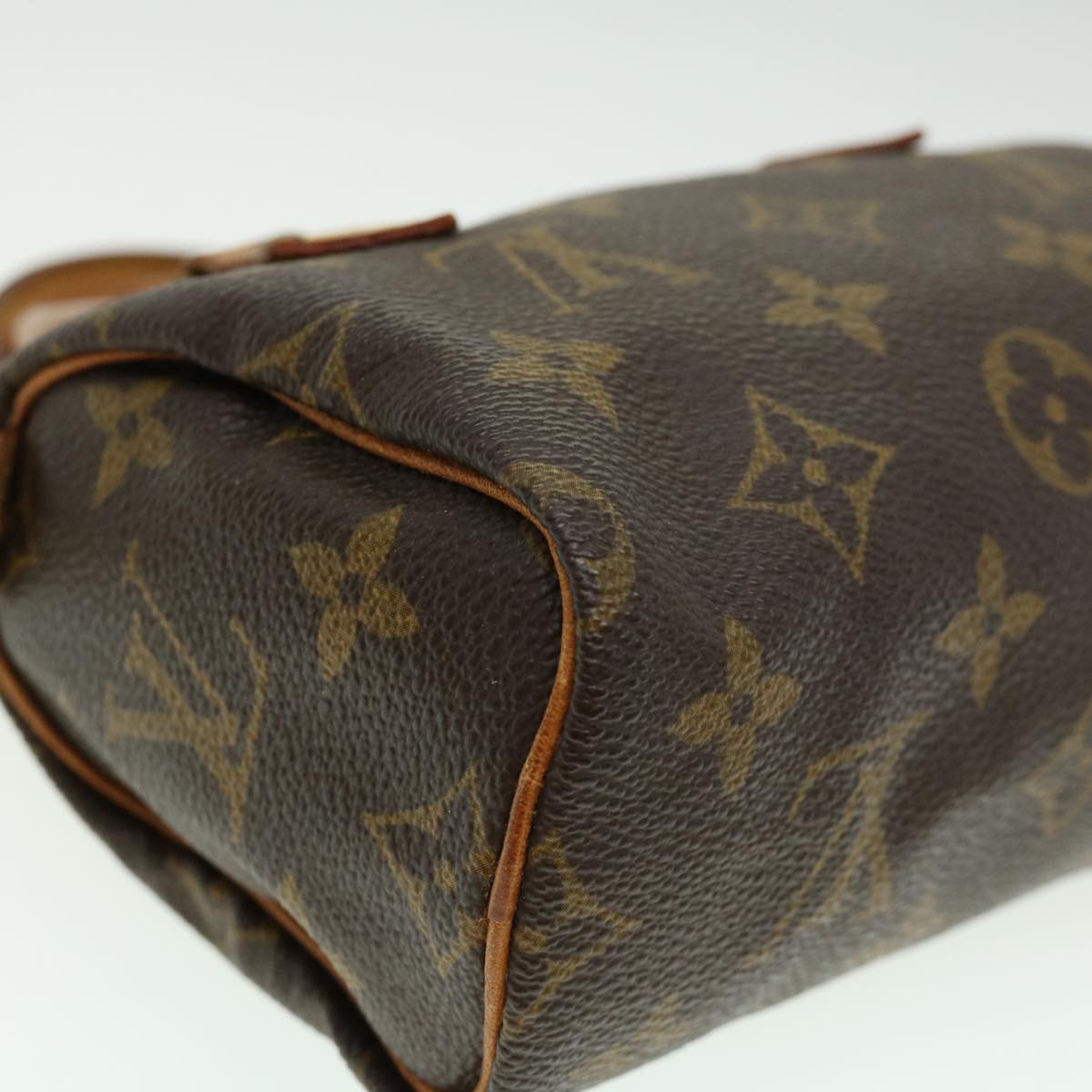 LOUIS VUITTON Monogram Mini Speedy Hand Bag M41534 LV Auth 32247