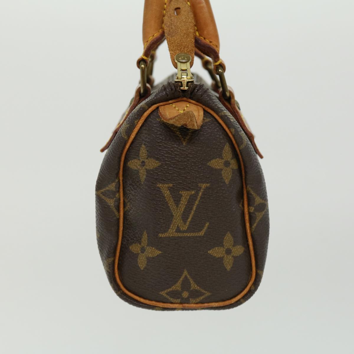 LOUIS VUITTON Monogram Mini Speedy Hand Bag M41534 LV Auth 32247