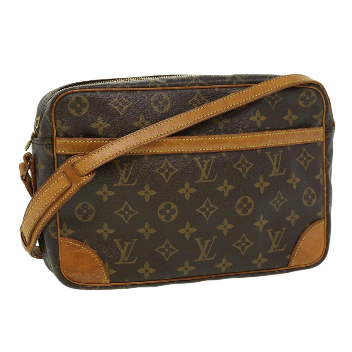 LOUIS VUITTON Monogram Trocadero 30 Shoulder Bag M51272 LV Auth 32267