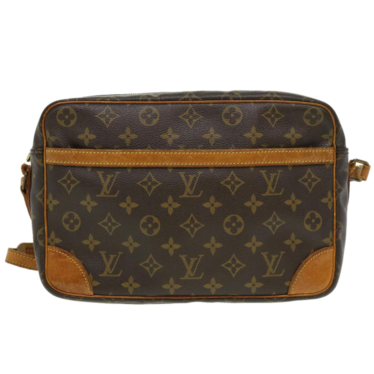 LOUIS VUITTON Monogram Trocadero 30 Shoulder Bag M51272 LV Auth 32267