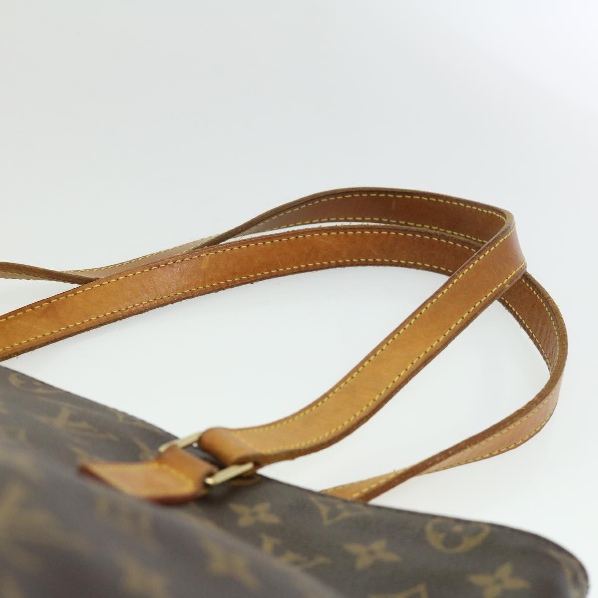 LOUIS VUITTON Monogram Cabas Mezzo Tote Bag M51151 LV Auth 32280