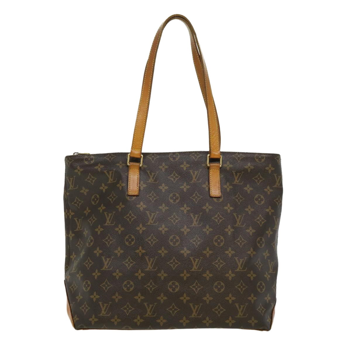 LOUIS VUITTON Monogram Cabas Mezzo Tote Bag M51151 LV Auth 32280