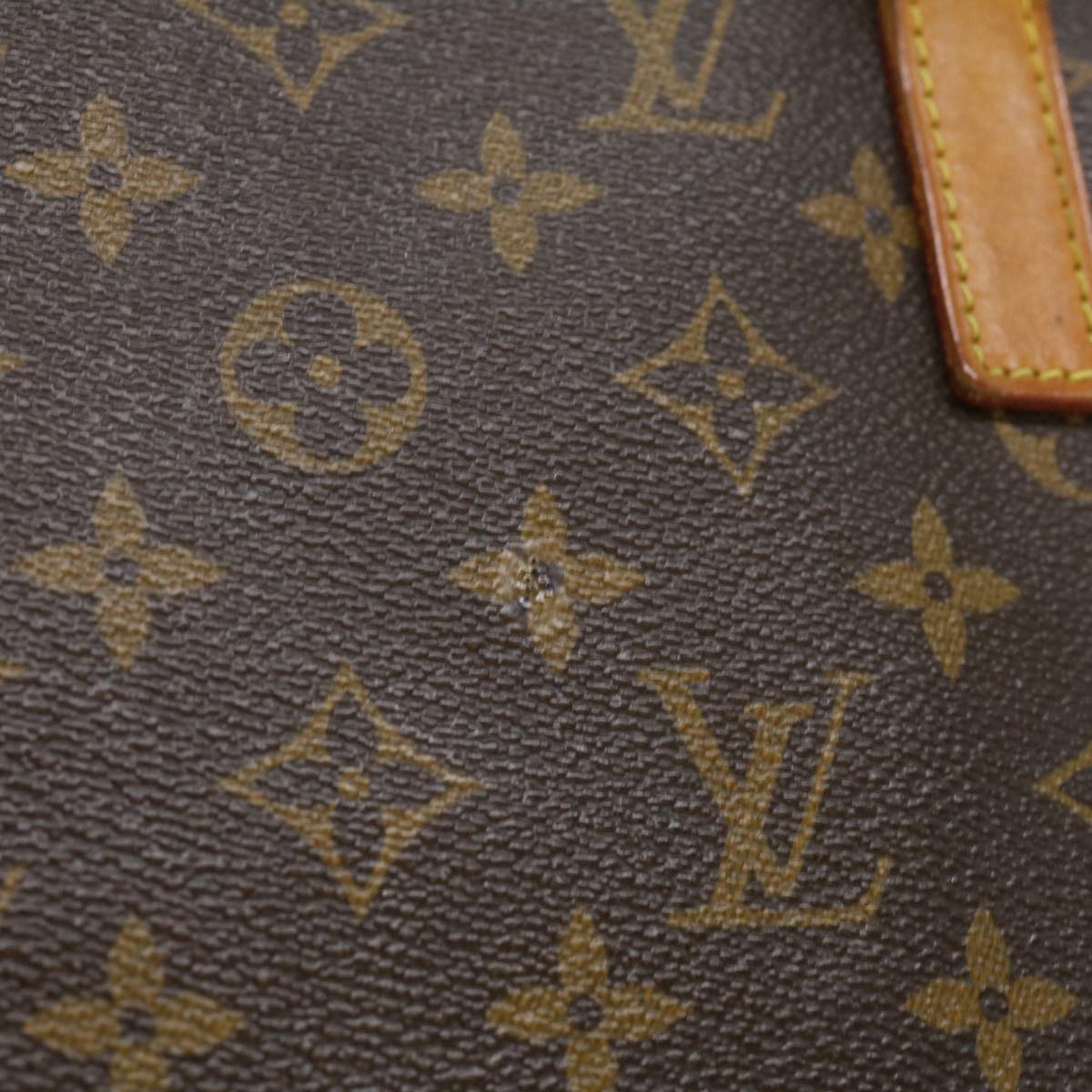 LOUIS VUITTON Monogram Cabas Mezzo Tote Bag M51151 LV Auth 32280