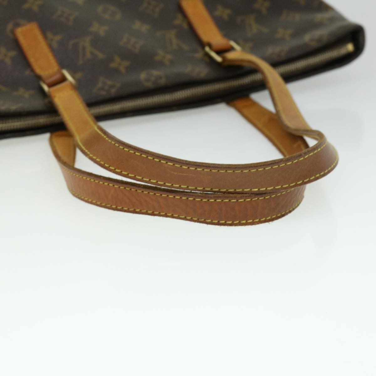 LOUIS VUITTON Monogram Cabas Mezzo Tote Bag M51151 LV Auth 32280