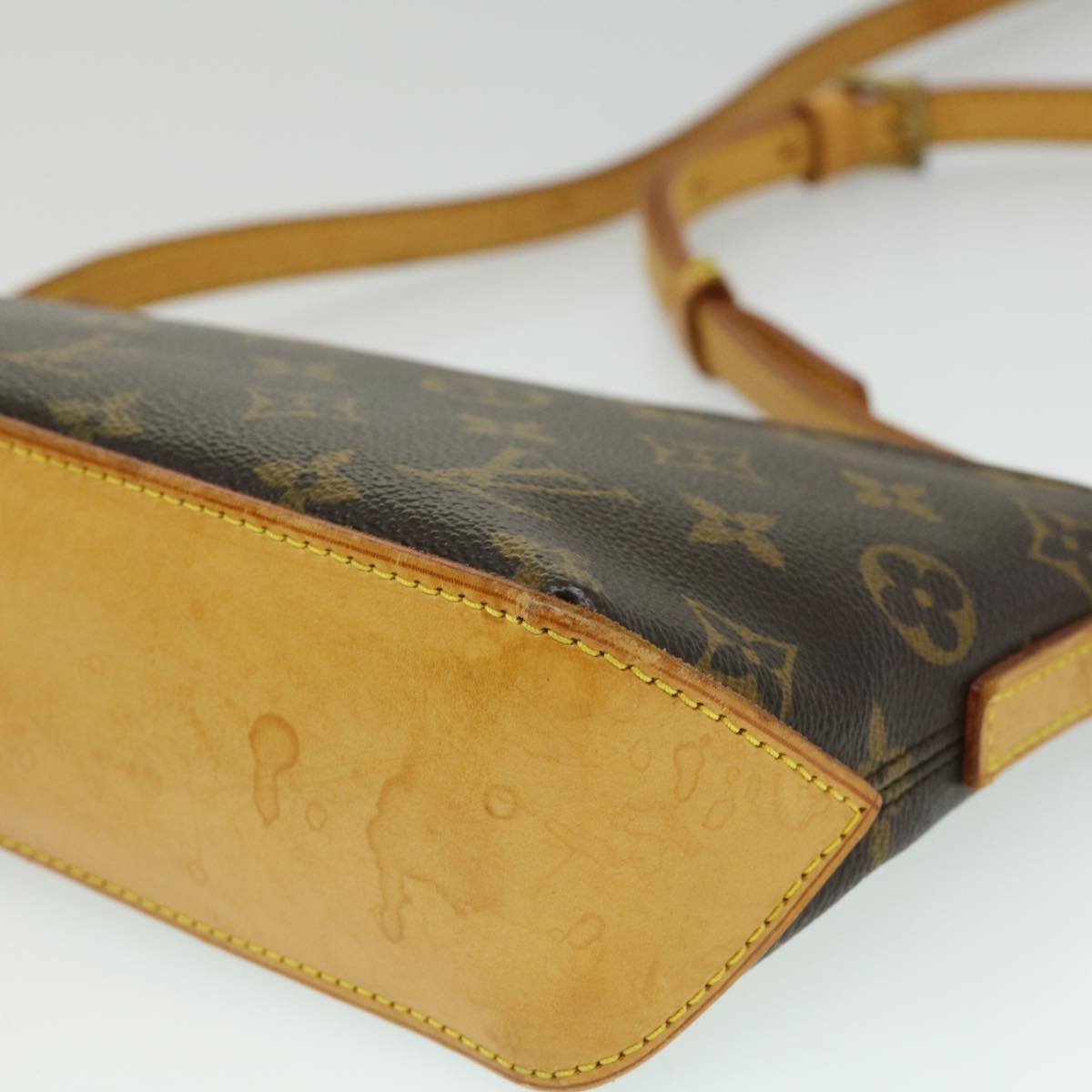 LOUIS VUITTON Monogram Trotteur Shoulder Bag M51240 LV Auth 32307