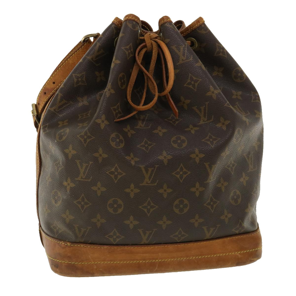 LOUIS VUITTON Monogram Noe Shoulder Bag M42224 LV Auth 32314