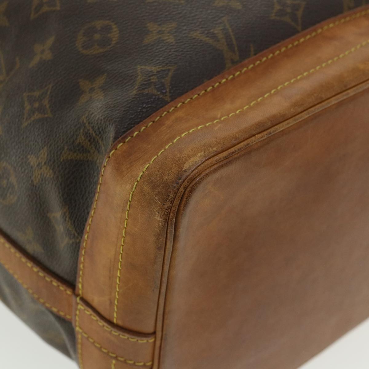 LOUIS VUITTON Monogram Noe Shoulder Bag M42224 LV Auth 32314