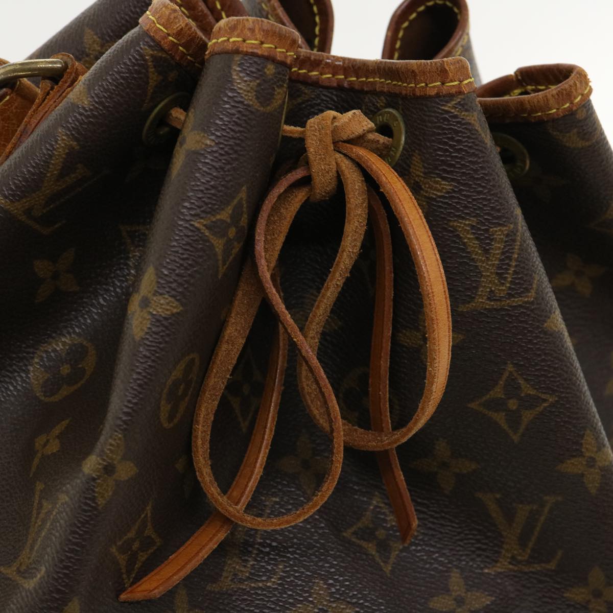 LOUIS VUITTON Monogram Noe Shoulder Bag M42224 LV Auth 32314