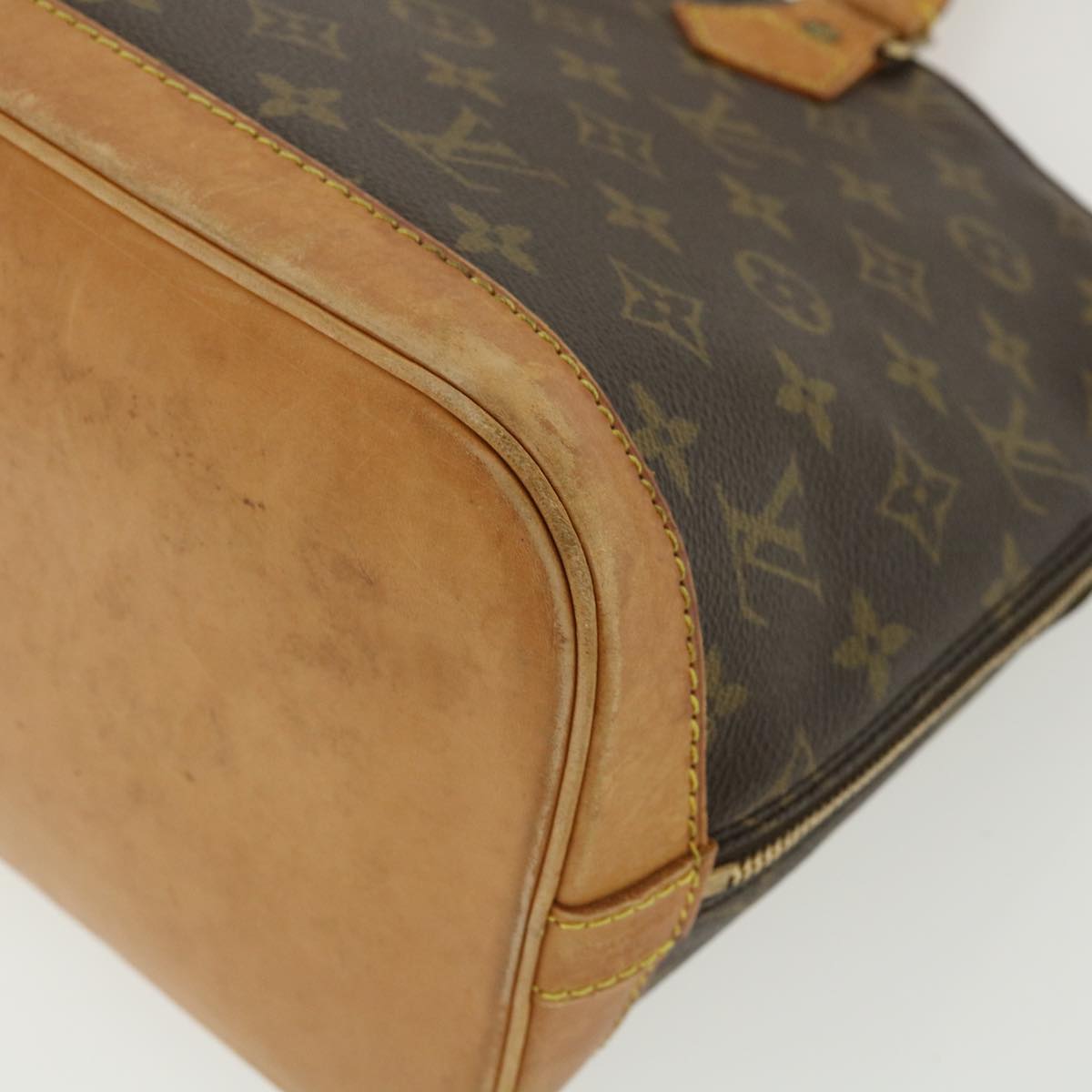 LOUIS VUITTON Monogram Alma Hand Bag M51130 LV Auth 32318