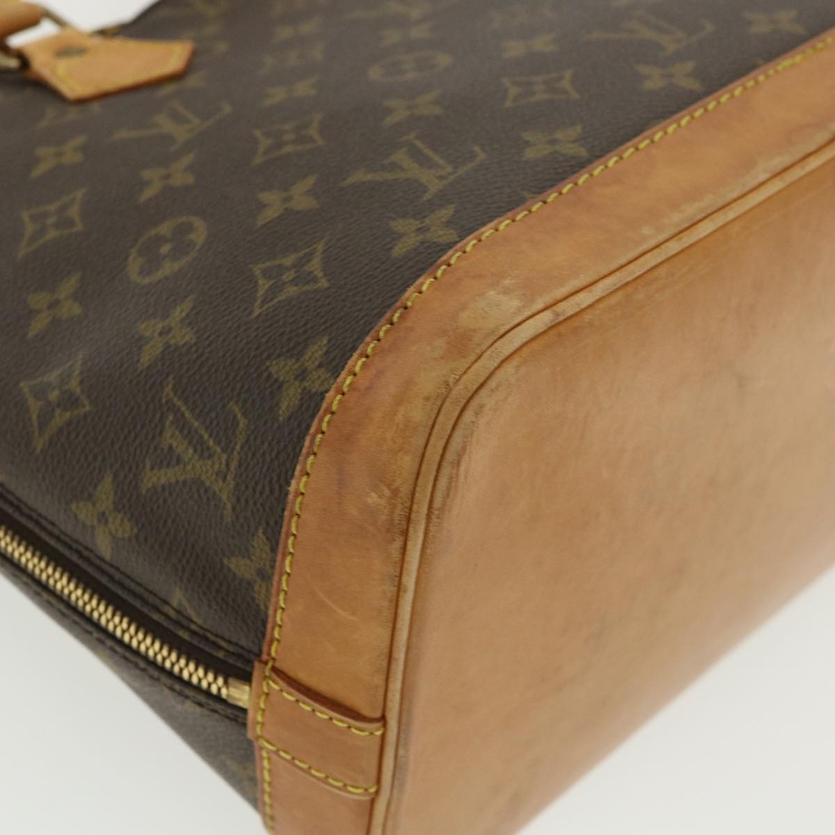 LOUIS VUITTON Monogram Alma Hand Bag M51130 LV Auth 32318