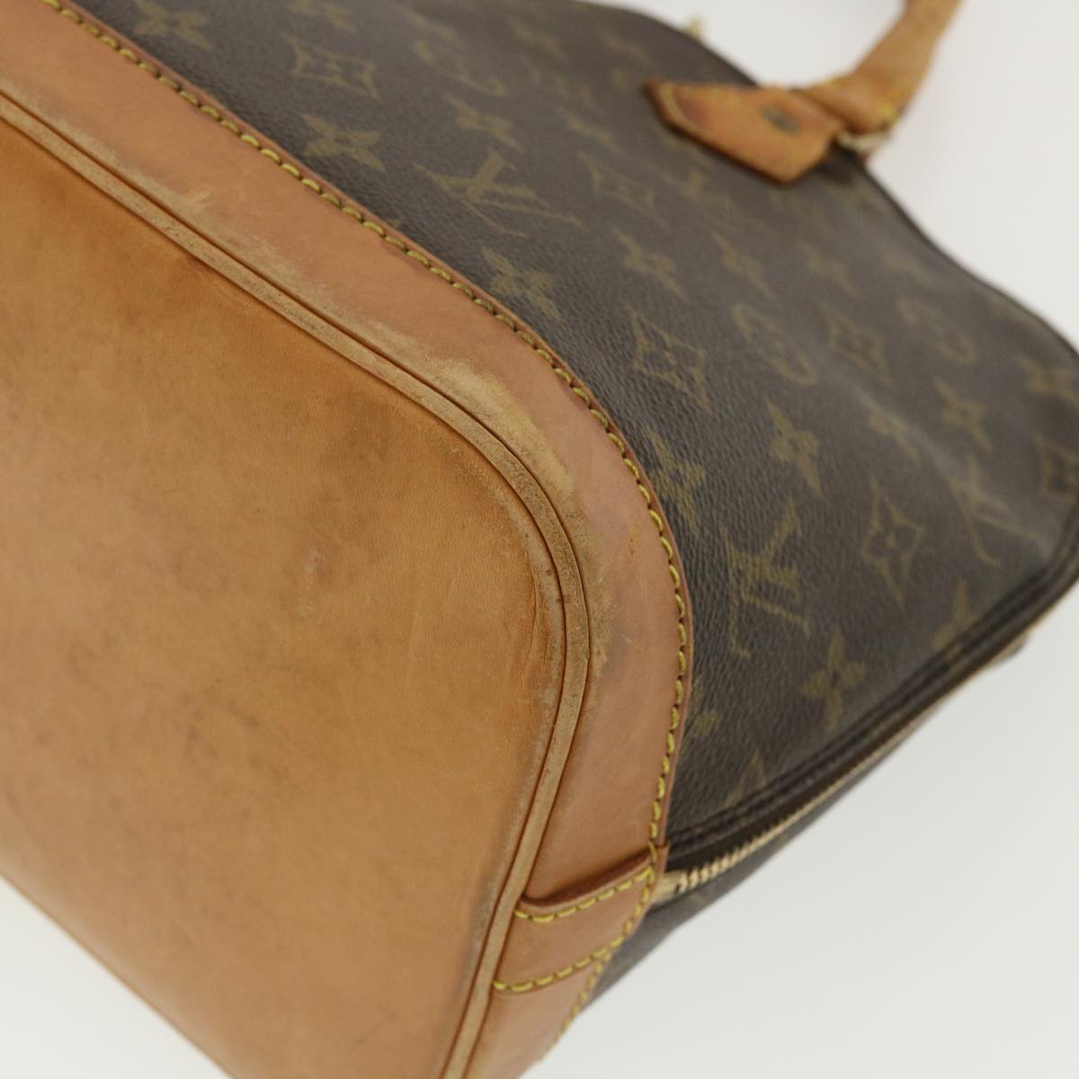 LOUIS VUITTON Monogram Alma Hand Bag M51130 LV Auth 32318