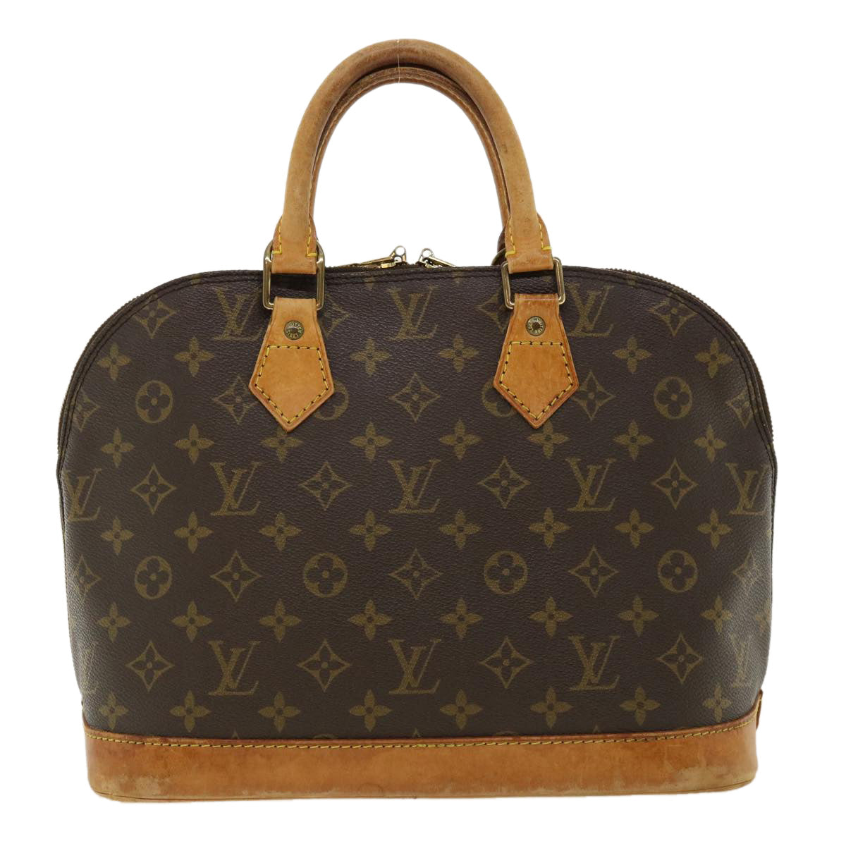 LOUIS VUITTON Monogram Alma Hand Bag M51130 LV Auth 32318