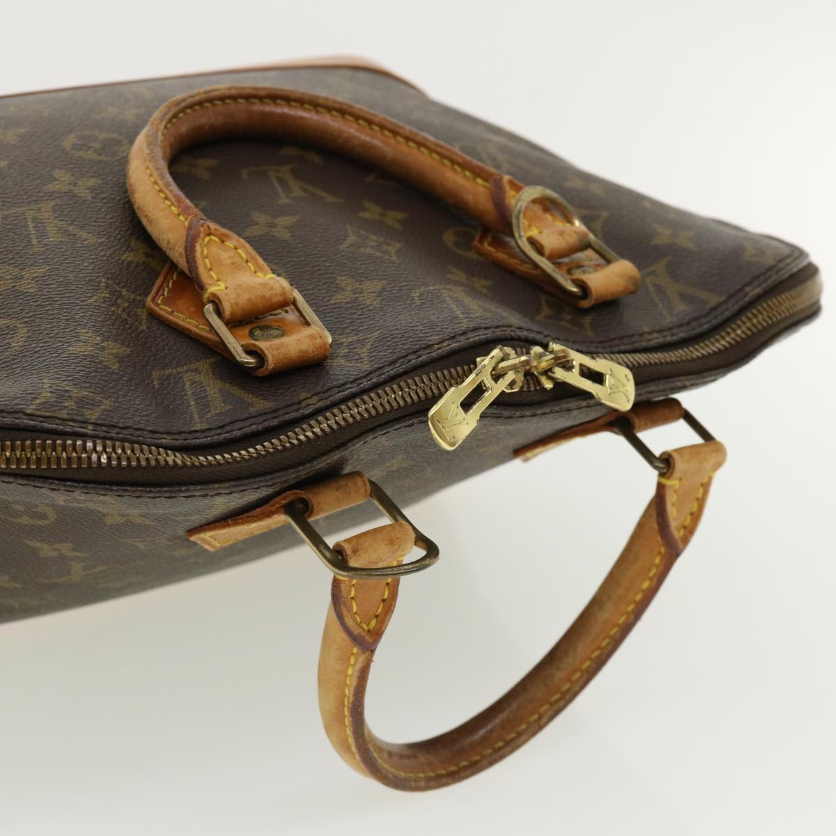 LOUIS VUITTON Monogram Alma Hand Bag M51130 LV Auth 32318