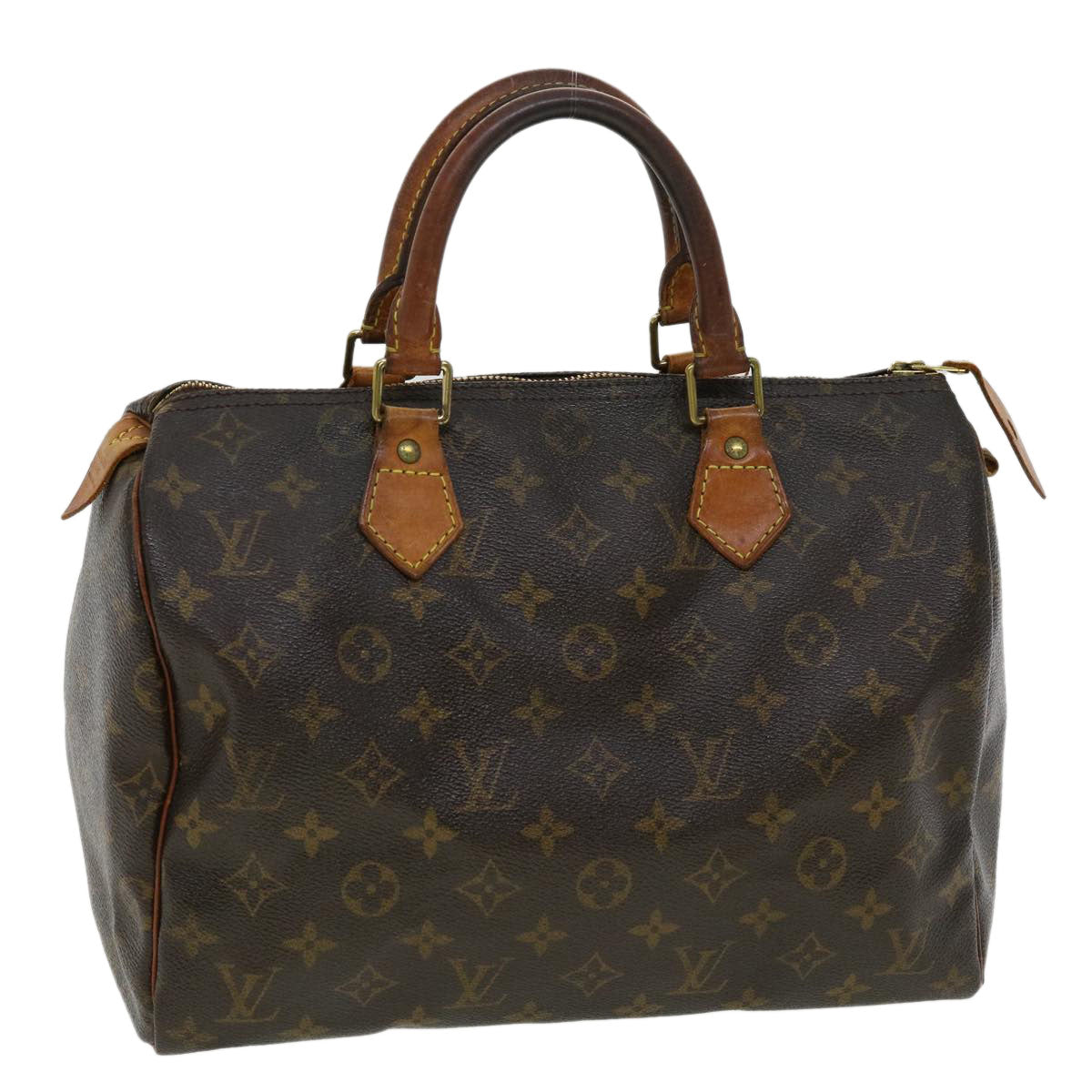 LOUIS VUITTON Monogram Speedy 30 Hand Bag M41526 LV Auth 32331