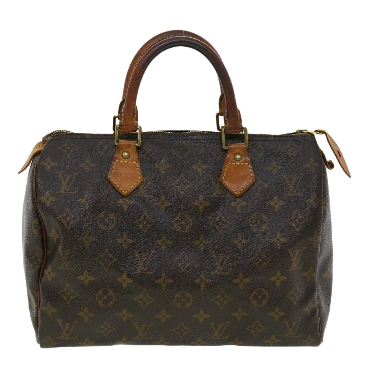 LOUIS VUITTON Monogram Speedy 30 Hand Bag M41526 LV Auth 32331