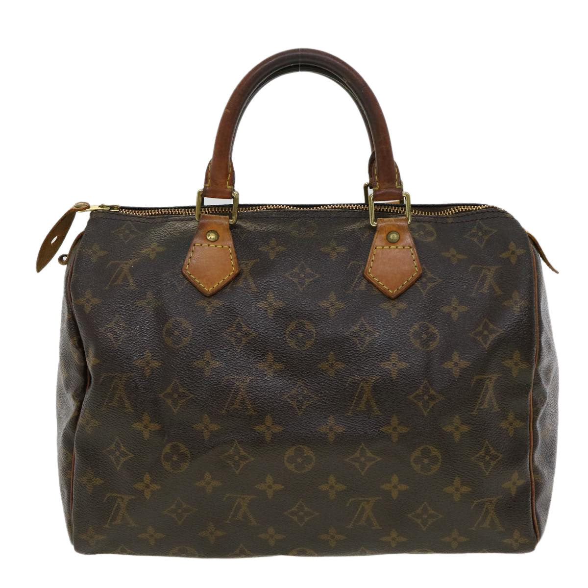 LOUIS VUITTON Monogram Speedy 30 Hand Bag M41526 LV Auth 32331