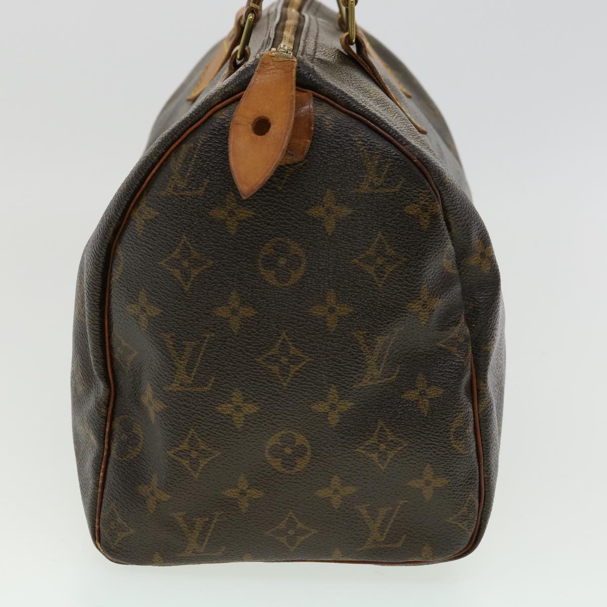 LOUIS VUITTON Monogram Speedy 30 Hand Bag M41526 LV Auth 32331