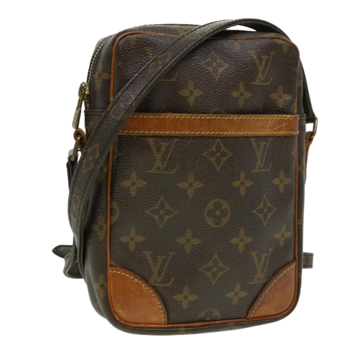 LOUIS VUITTON Monogram DanubeMM Shoulder Bag M45264 LV Auth 32336