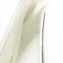 CHANEL Matelasse Pair Shoulder Bag Lamb Skin White CC Auth 32416A-39