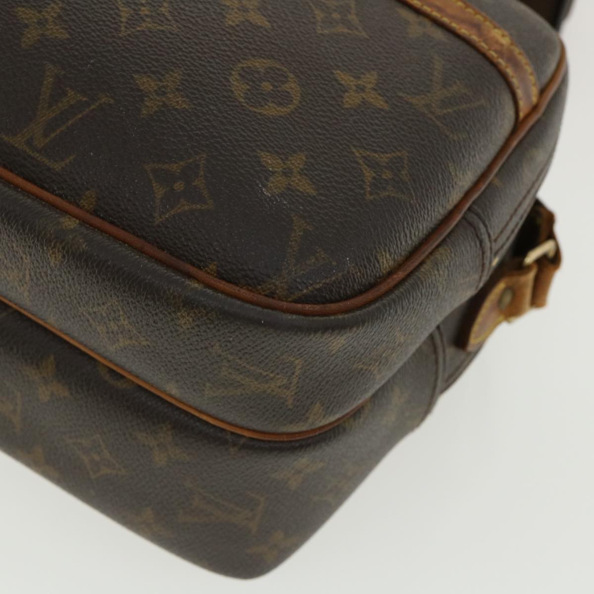 LOUIS VUITTON Monogram Reporter PM Shoulder Bag M45254 LV Auth 32425